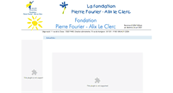 Desktop Screenshot of fondation-pfalc.eu